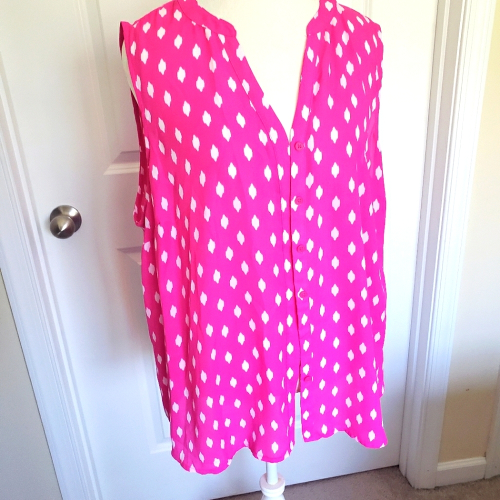 Fushia Pink Vest